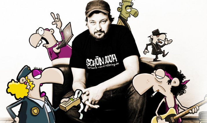 Oli Hilbring, wie wird man eigentlich Cartoonist?